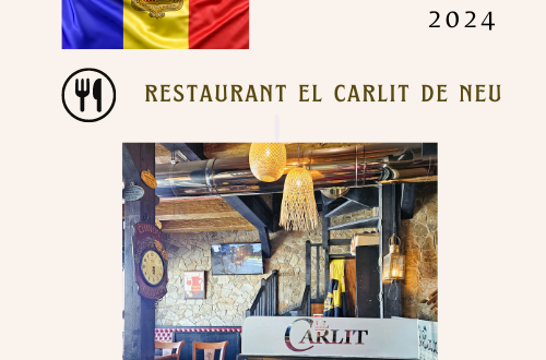 Restaurant El Carlit de Neu | Steak House al Pas de la Casa us desitja un feliç 31è dia de la constitució d'Andorra
